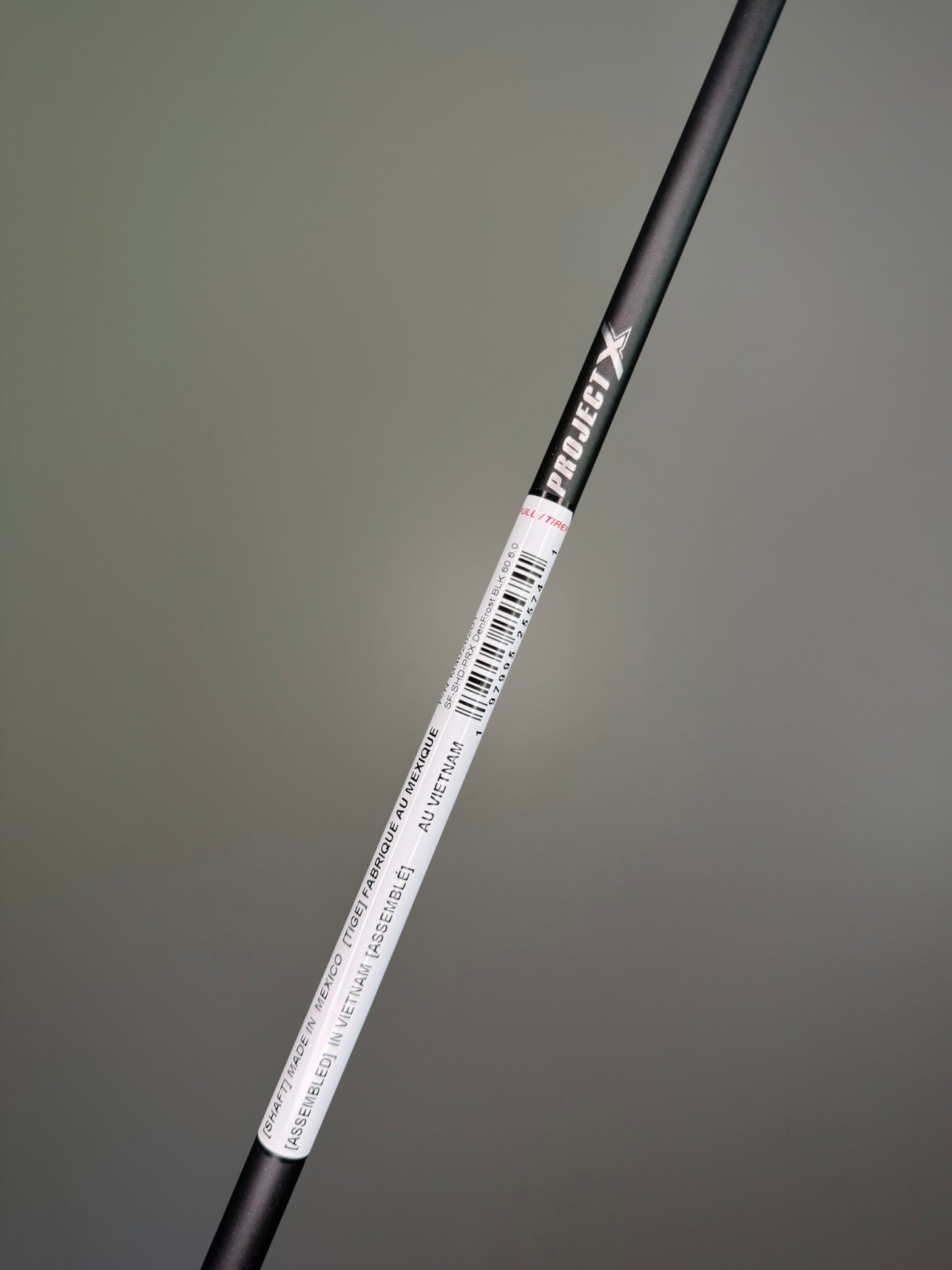 Photo of Project X Denali Frost Black 60g Stiff 60 Grams Driver Shaft