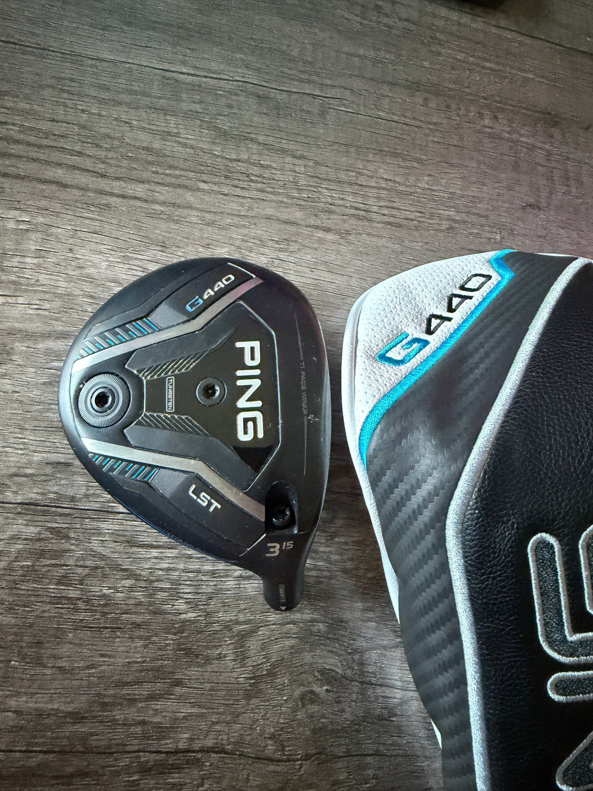 Ping G440 LST 3-Wood 15° +HC Head Only NICE