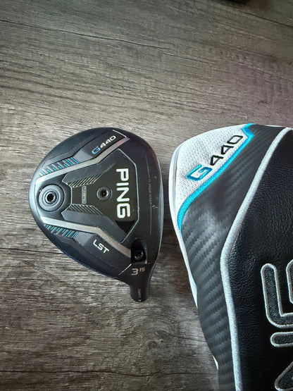 Ping G440 LST 3-Wood 15° +HC Head Only NICE
