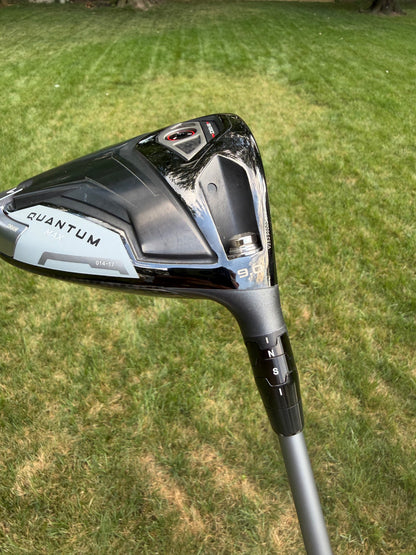 Callaway Quantum Max Driver 9° Denali Frost Silver Stiff Flex 45.5" MINT — photo 4