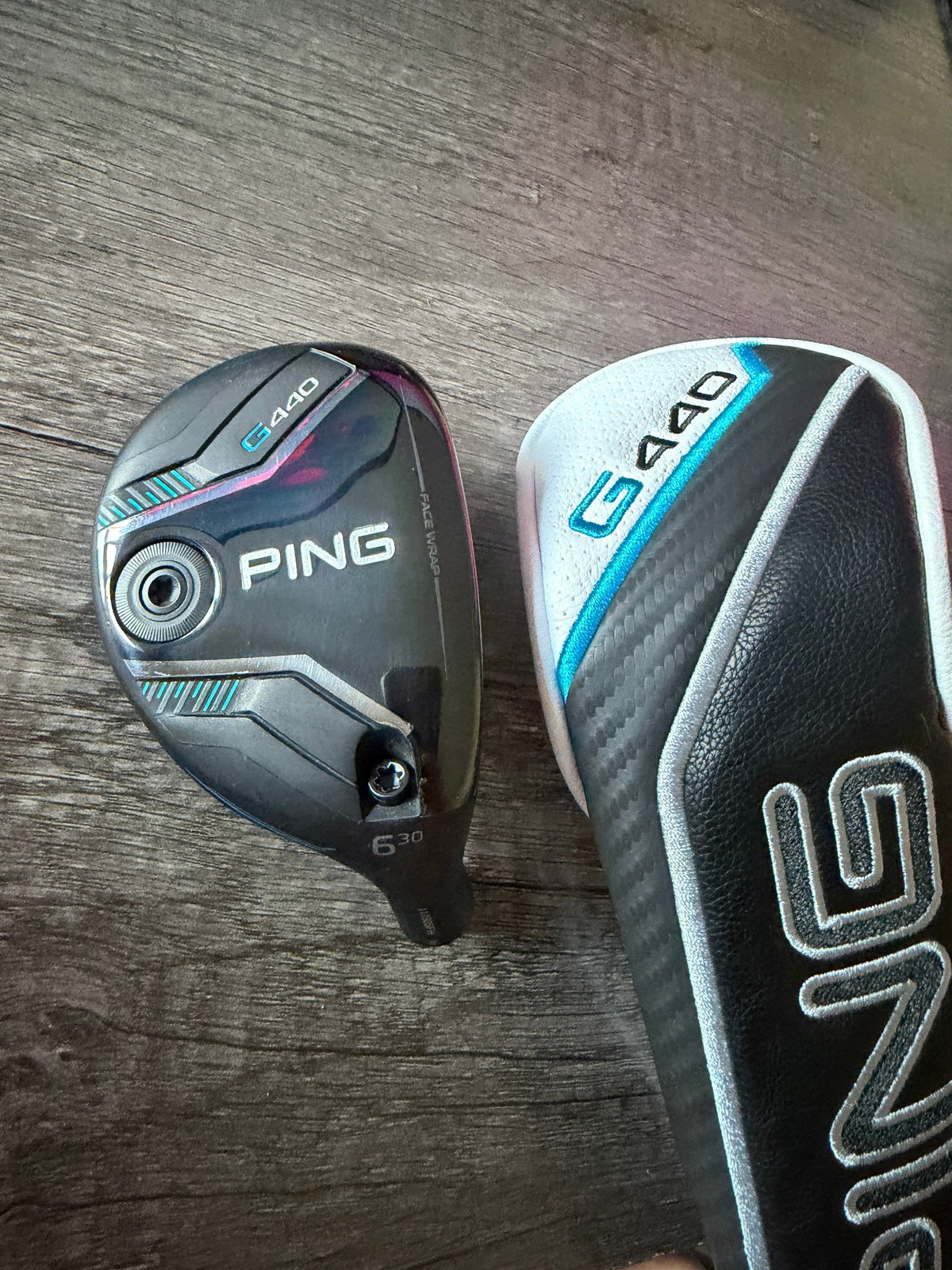 Ping G440 6 Hybrid 30° +HC Head Only MINT