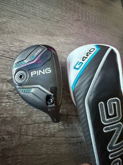 Ping G440 6 Hybrid 30° +HC Head Only MINT