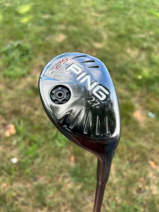Ping G25 6 Hybrid 27° TFC 189 Senior Flex 39″ +HC