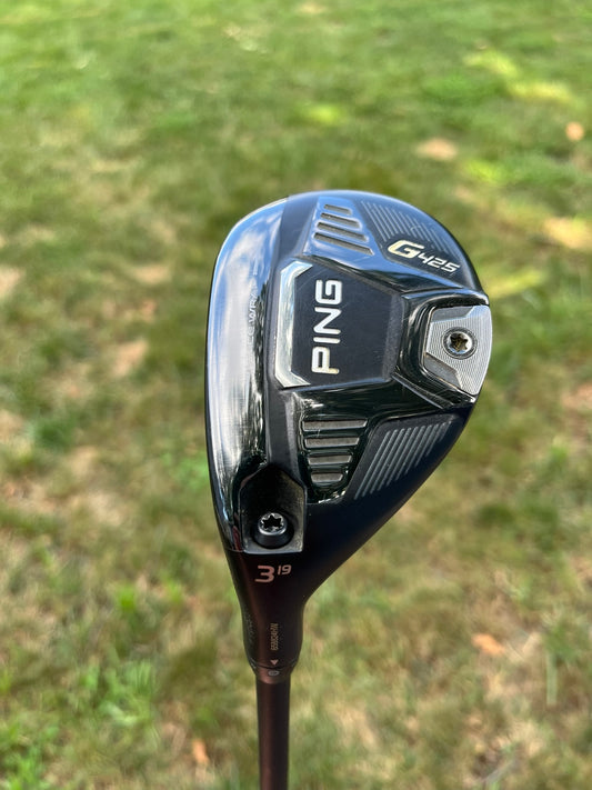Ping G425 3 Hybrid 19° Alta CB Black 70 Stiff Flex Lefty 40″ +HC NICE