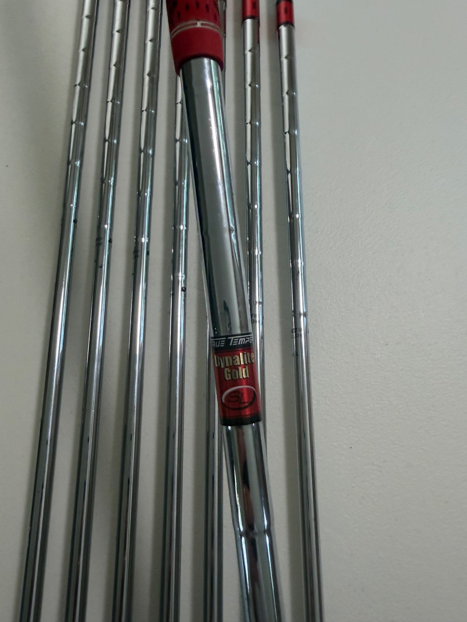 Mizuno MP 57 Iron Set 3-PW Dynalite Gold R300 Regular Flex +1/2" NICE — photo 9