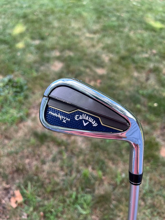 Callaway Paradym X 7-Iron Ascent 50 Senior Flex 36.75″ READ