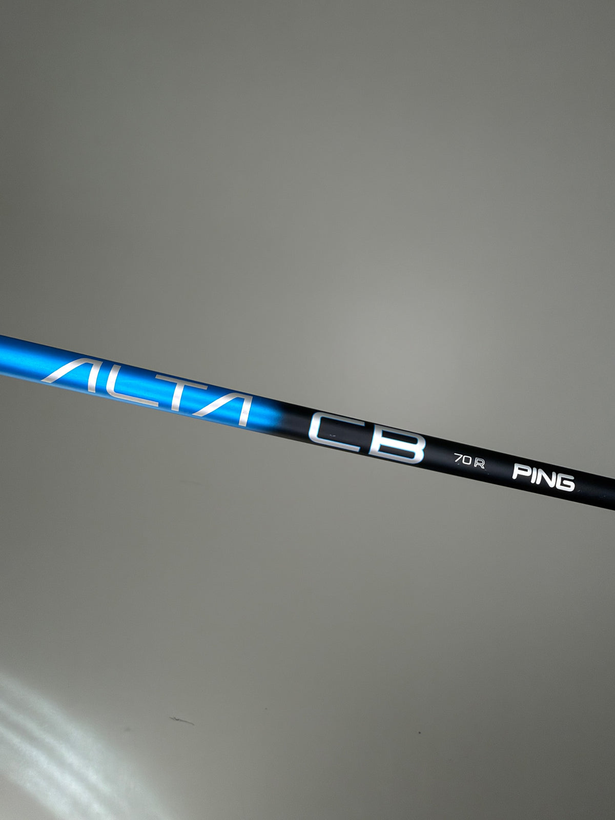 Ping Alta CB Blue Regular Flex Hybrid Shaft Ping Tip 39.25" MINT