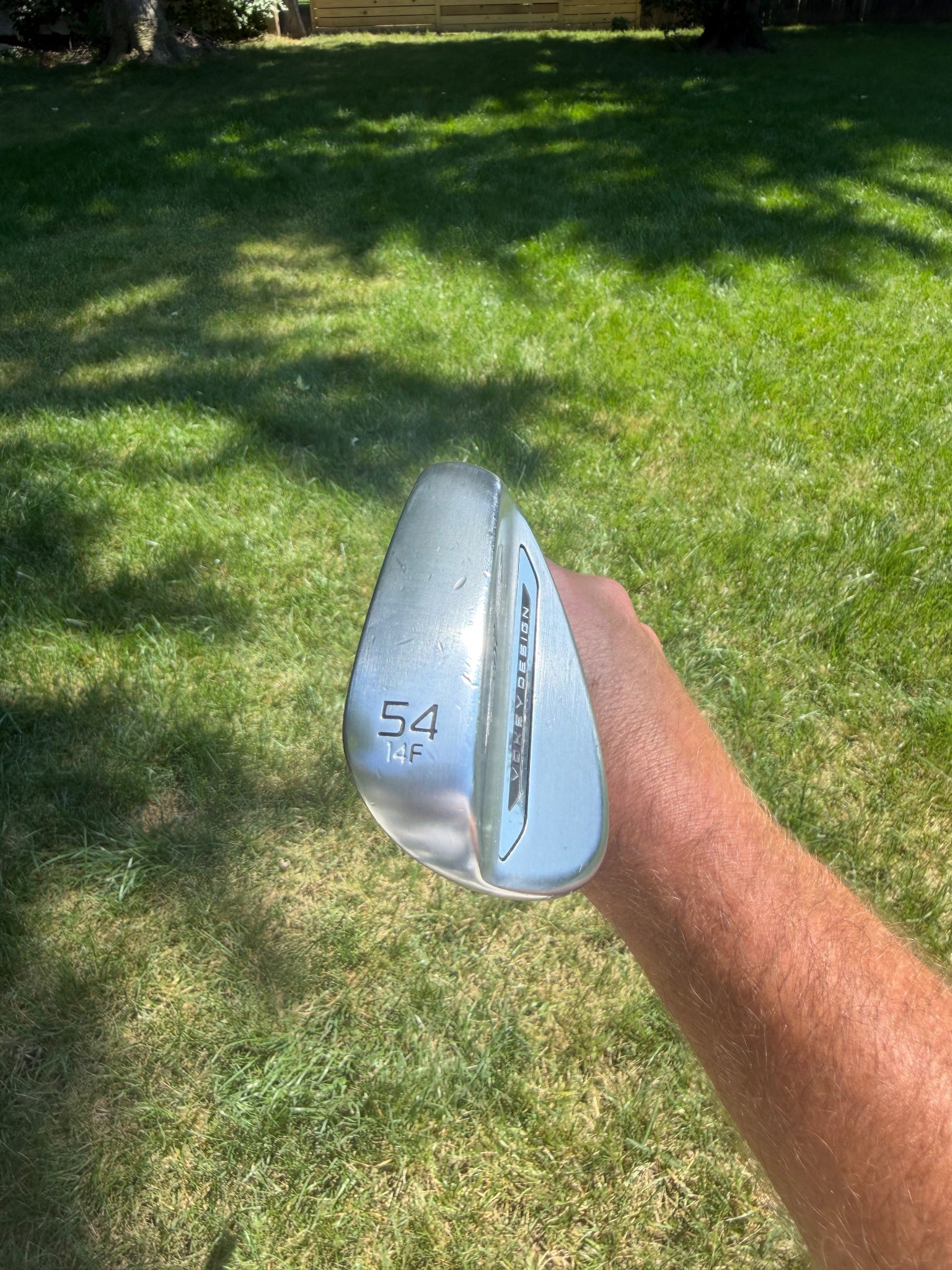 Titleist Vokey SM11 Tour Chrome Sand Wedge 54° / 14 Wedge Flex 35.25" NICE — photo 4