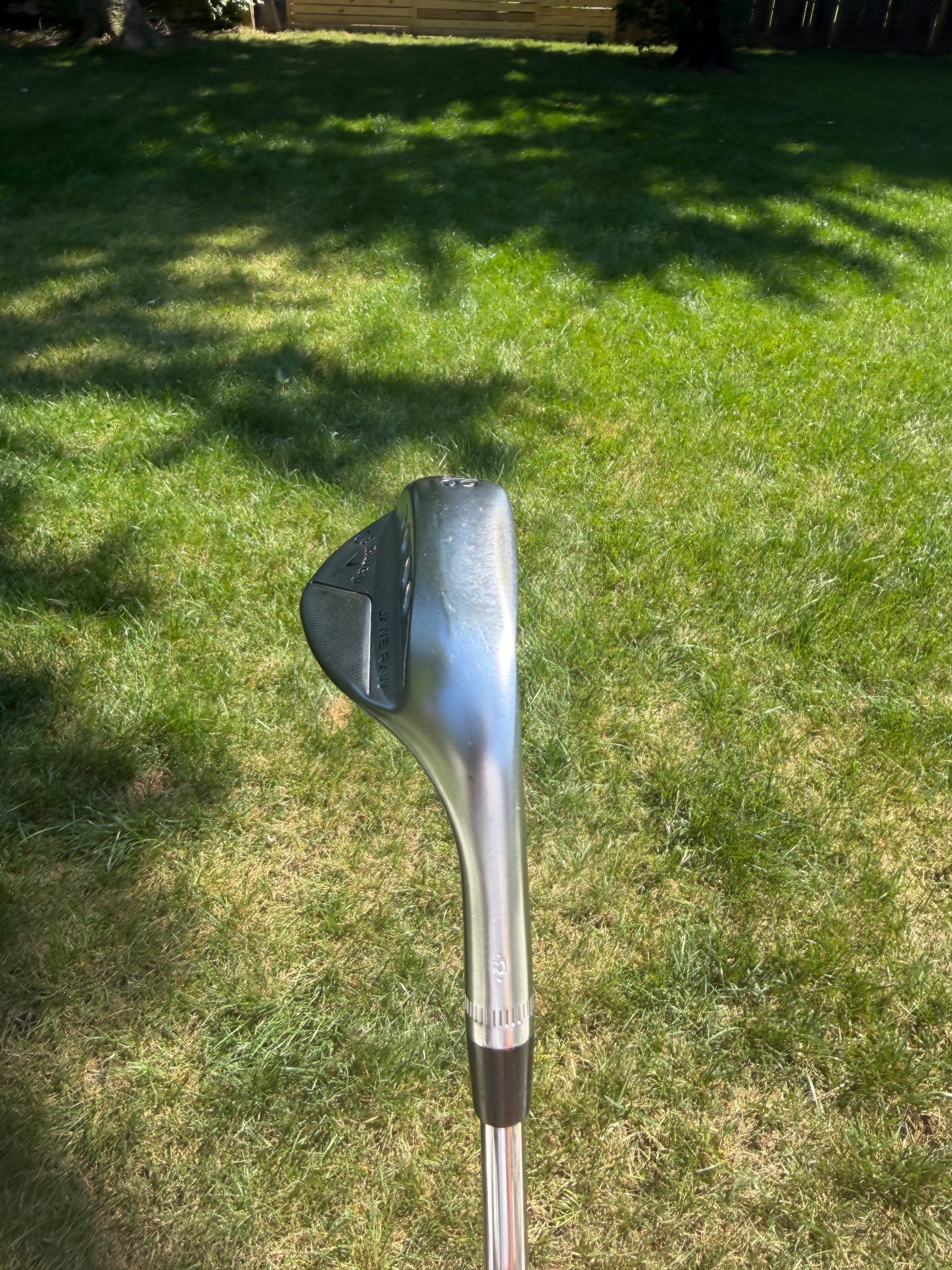 Callaway Jaws Raw Chrome Lob Wedge 60°/10 Tour Issue Spinner Wedge Flex 34" NICE — photo 4