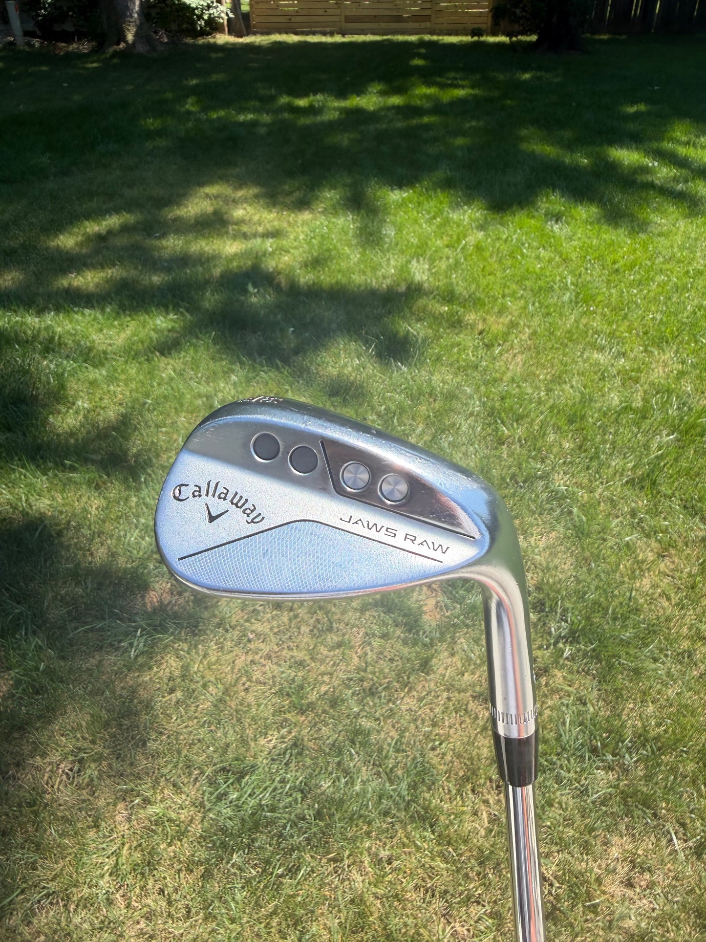 Callaway Jaws Raw Chrome Sand Wedge 56° / 10 Spinner Wedge Flex 34.25" NICE