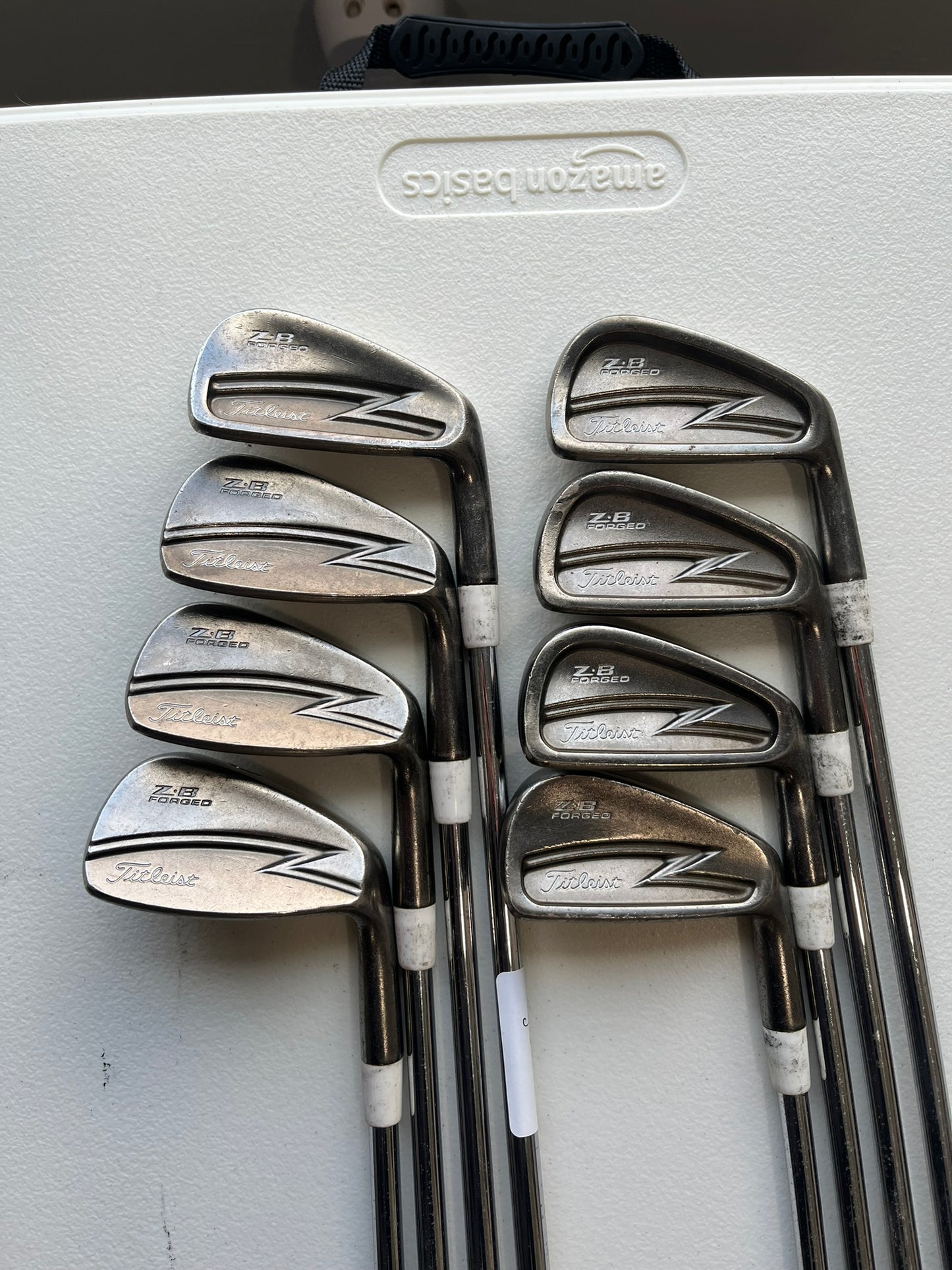 Photo of Titleist ZB Forged Iron Set Stiff Flex Project X Rifle