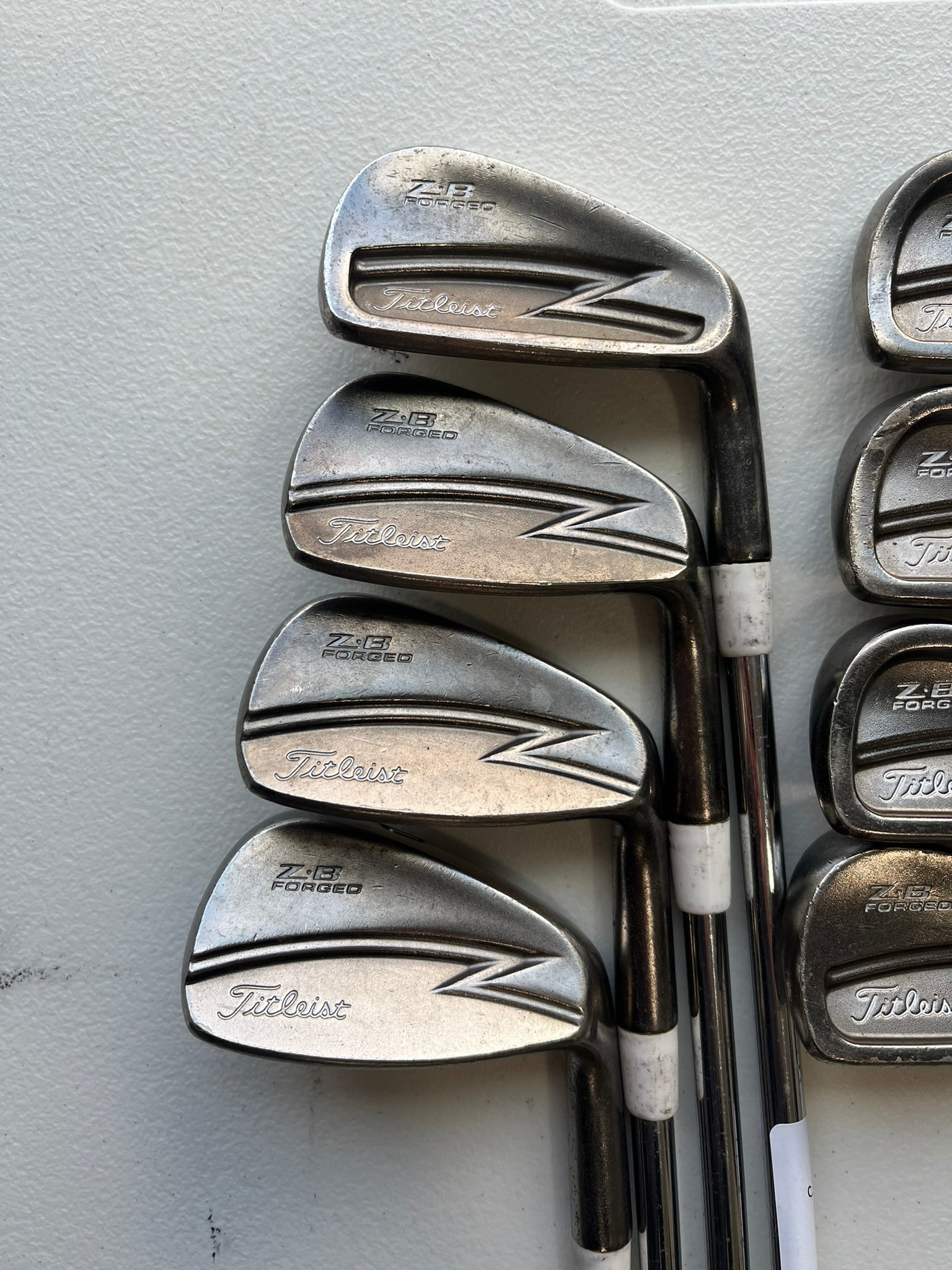 Photo of Titleist ZB Forged Iron Set Stiff Flex Project X Rifle