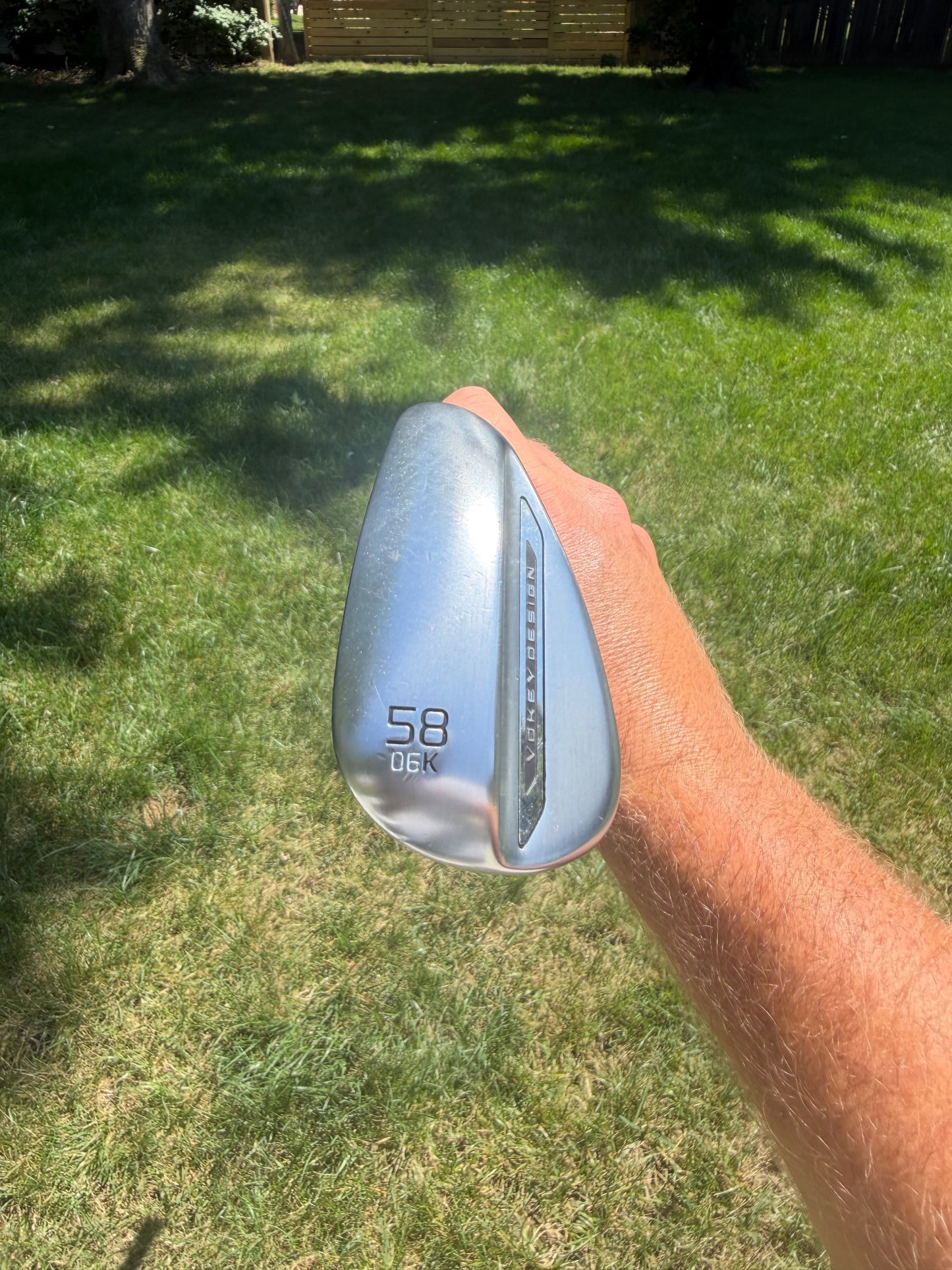 Titleist Vokey SM11 Tour Chrome Lob Wedge 58° / 6 Wedge Flex 35.25" NICE — photo 3