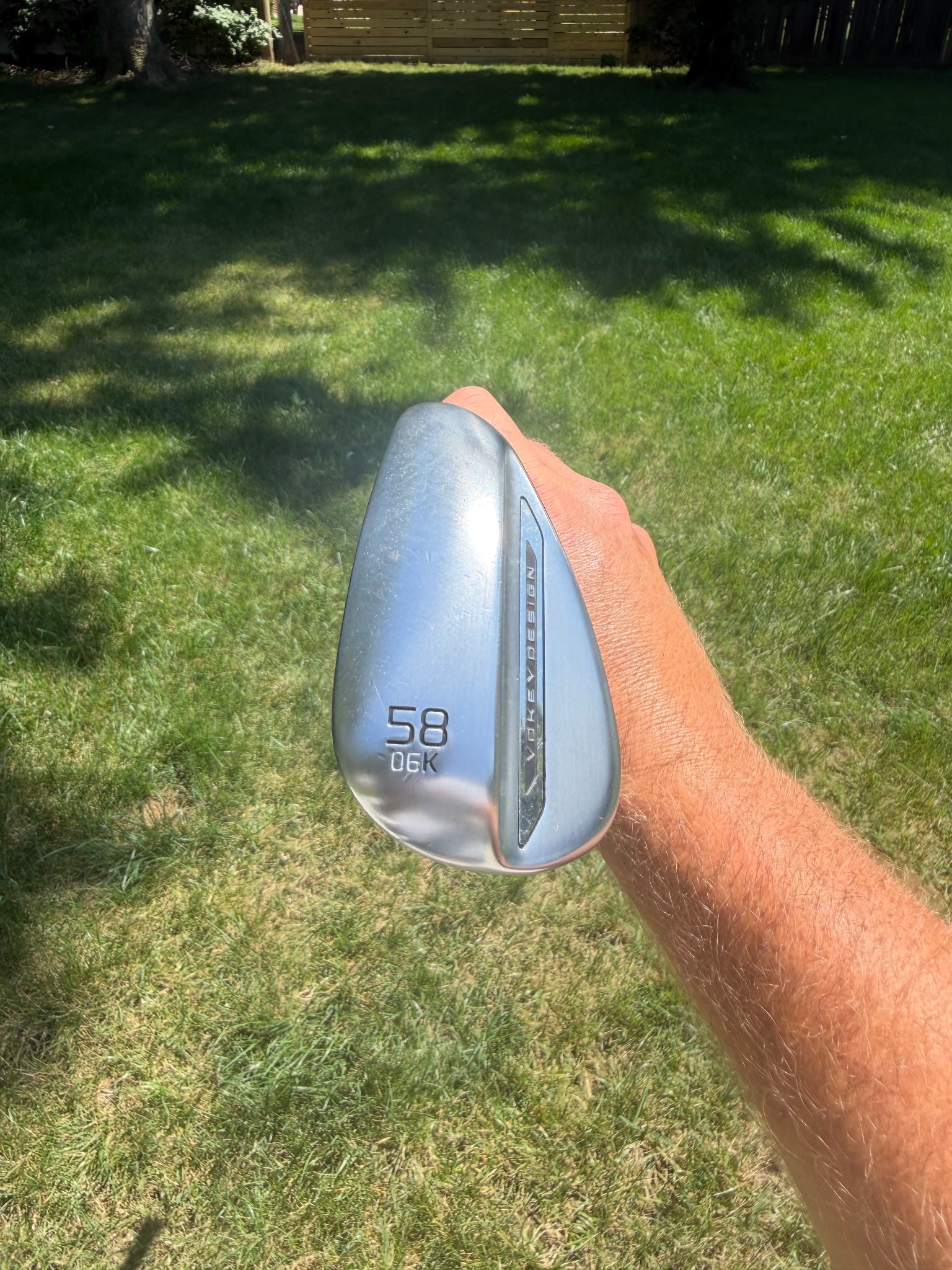 Titleist Vokey SM11 Tour Chrome Lob Wedge 58° / 6 Wedge Flex 35.25" NICE — photo 3