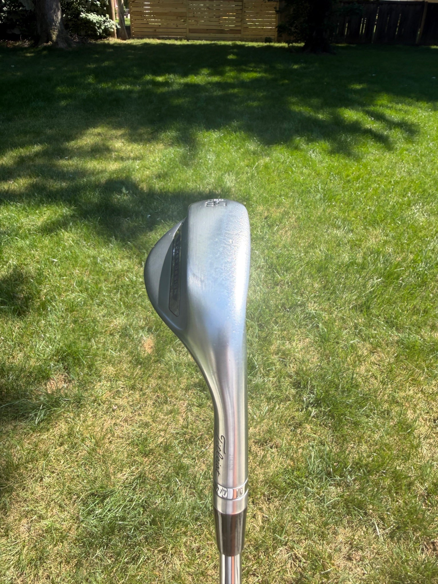 Titleist Vokey SM11 Tour Chrome Lob Wedge 58° / 6 Wedge Flex 35.25" NICE — photo 4