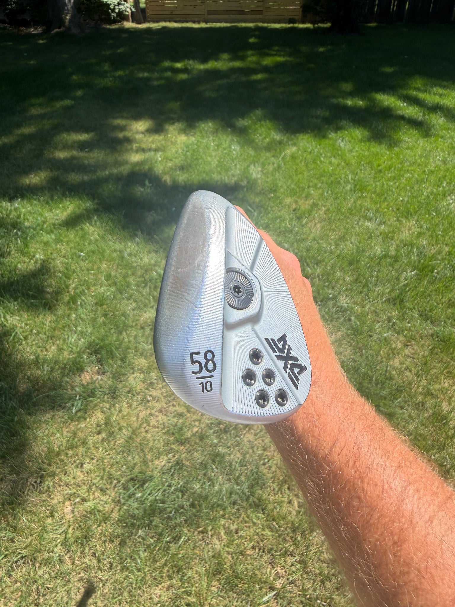 PXG 0311 Milled Sugar Daddy II Lob Wedge 58° / 10 KBS Max 55 Senior Flex 35.5" — photo 3