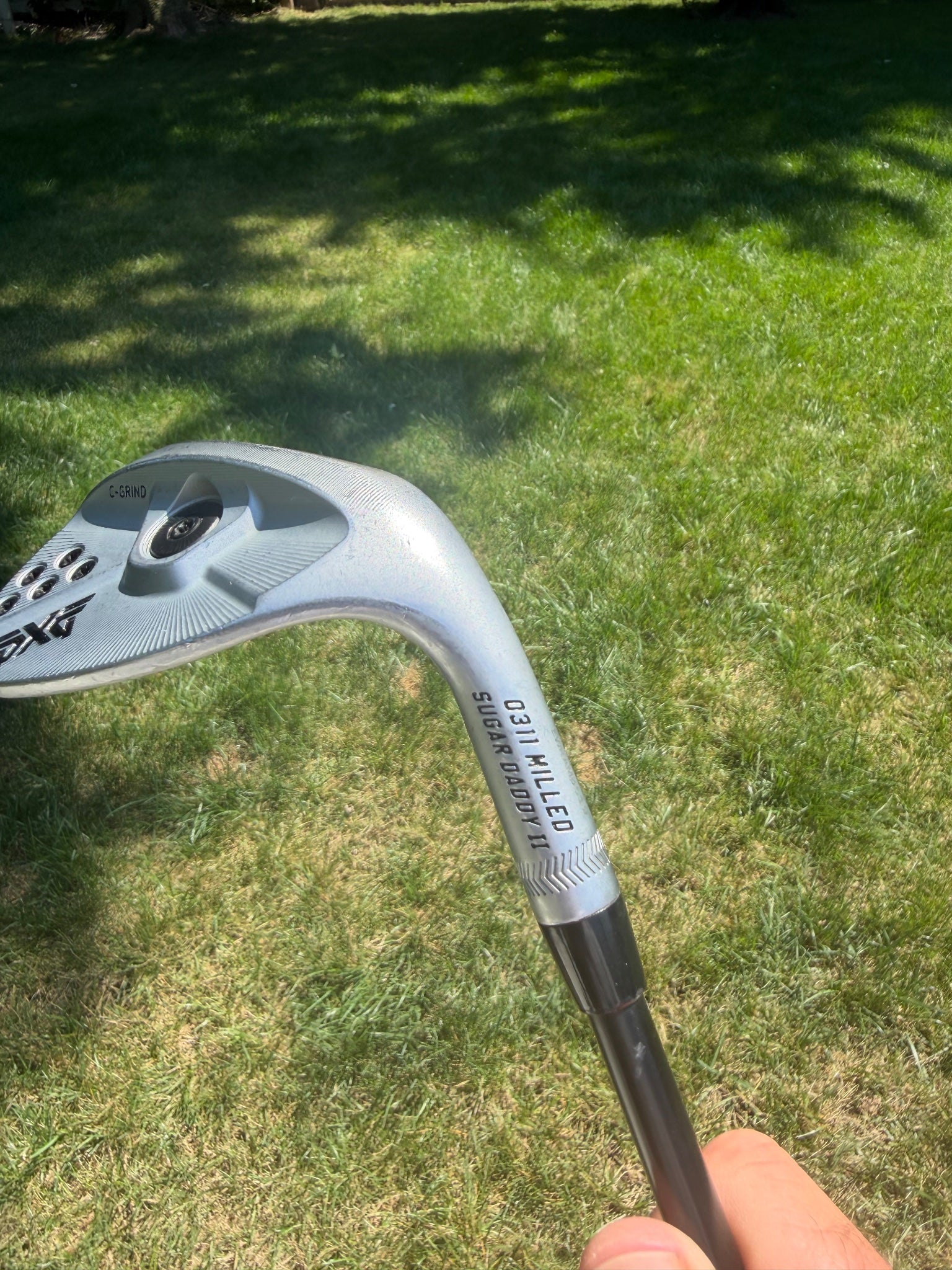 PXG 0311 Milled Sugar Daddy II Lob Wedge 58° / 10 KBS Max 55 Senior Flex 35.5" — photo 4