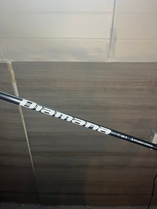 Mitsubishi Diamana T+ 60 Stiff Flex Driver Shaft Taylormade Tip 44.75″