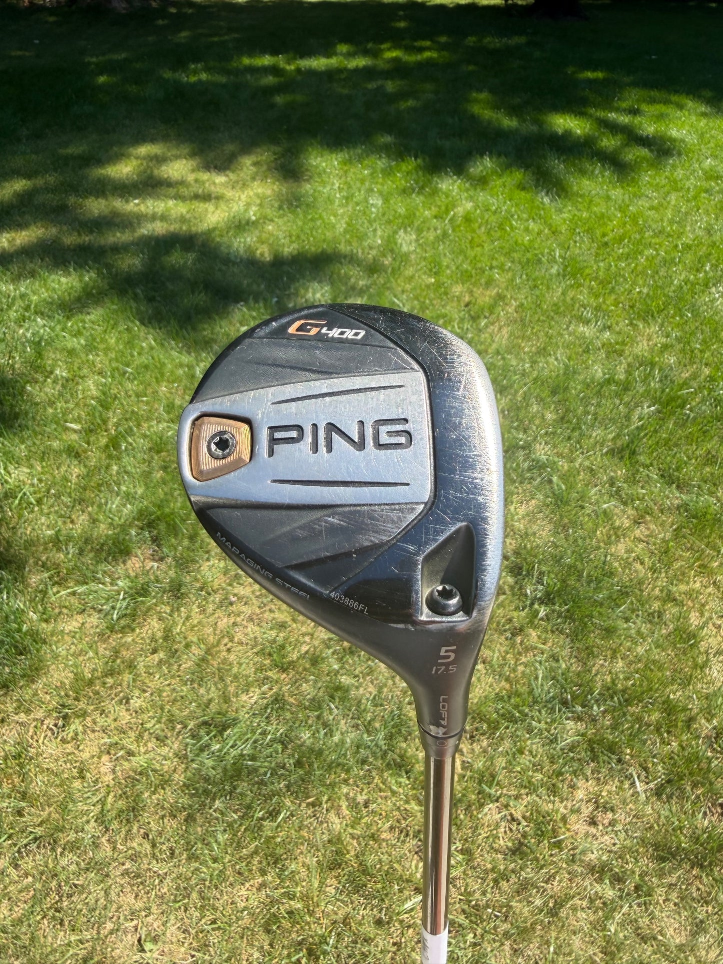 Ping G400 5-Wood 17.5° Alta CB Regular Flex 42"