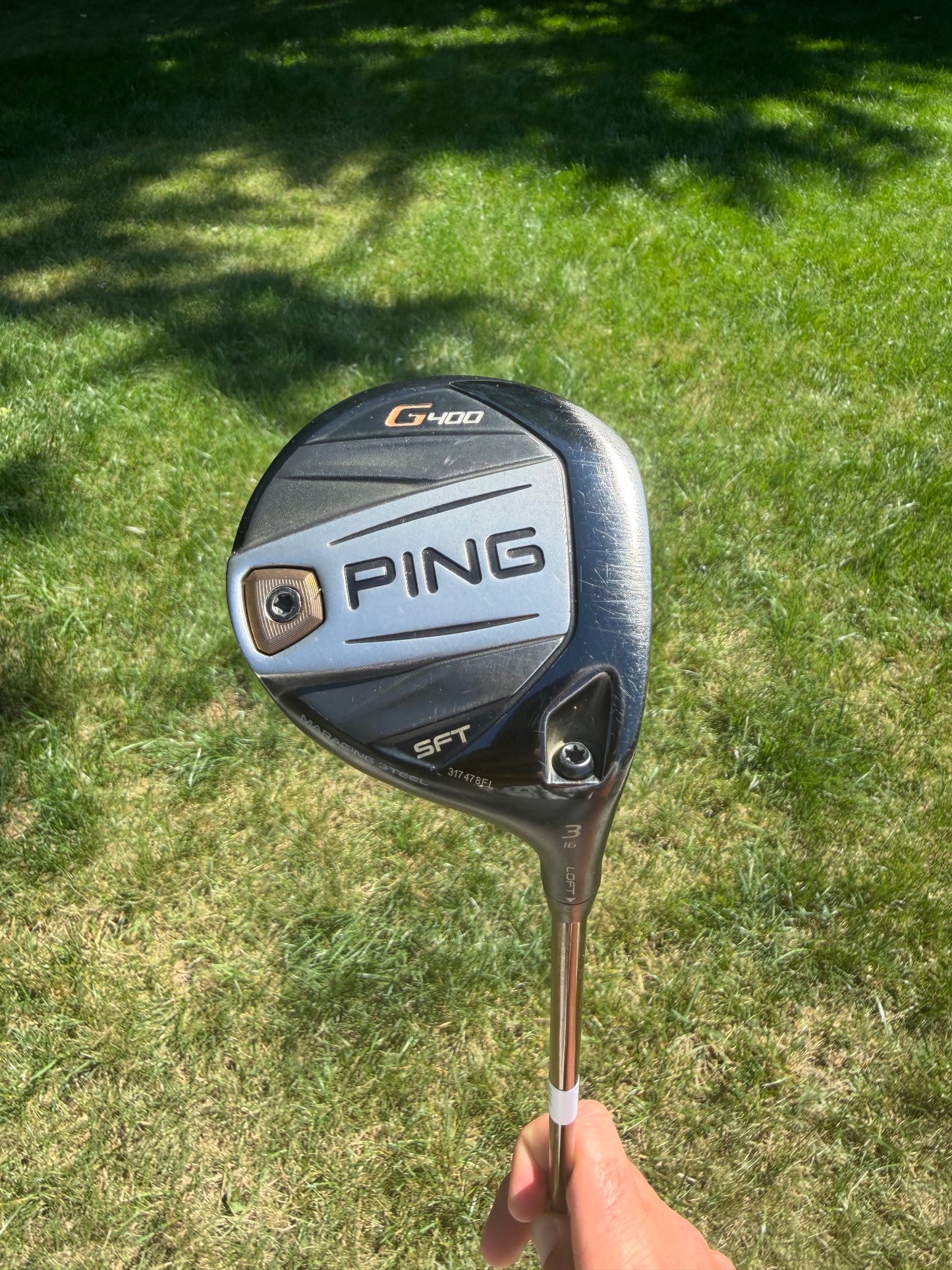 Ping G400 SF Tec 3-Wood 16° Alta CB Regular Flex 42.5" +HC NICE