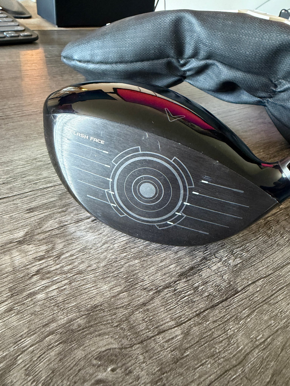 TOUR ISSUE Callaway EPIC Flash Sub Zero Single Diamond Driver 9° +HC Head Only — photo 4