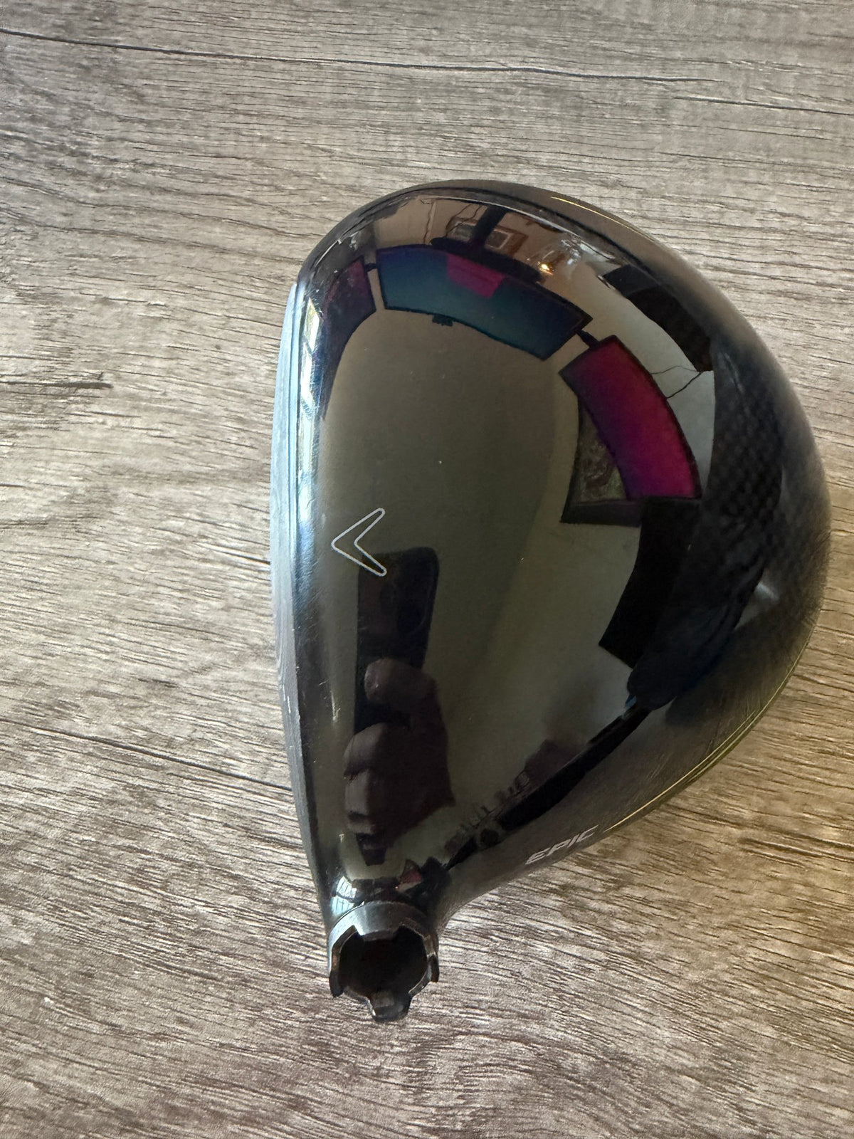 TOUR ISSUE Callaway EPIC Flash Sub Zero Single Diamond Driver 9° +HC Head Only — photo 5