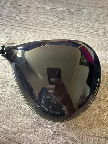 TOUR ISSUE Callaway EPIC Flash Sub Zero Single Diamond Driver 9° +HC Head Only — photo 6