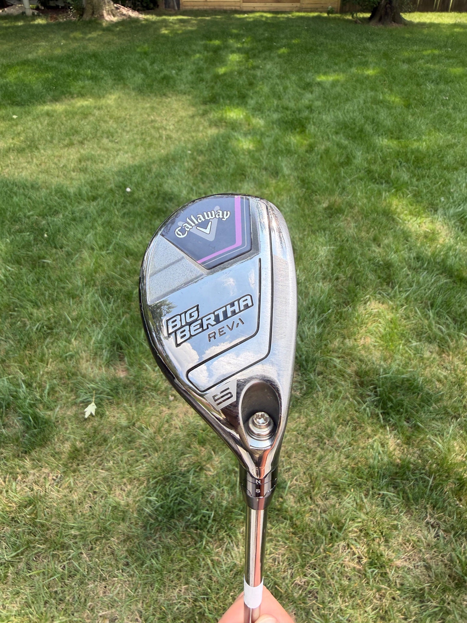 Callaway Big Bertha REVA 23 4 Hybrid 24° RCH 45 Ladies Flex 39.5" +HC NICE