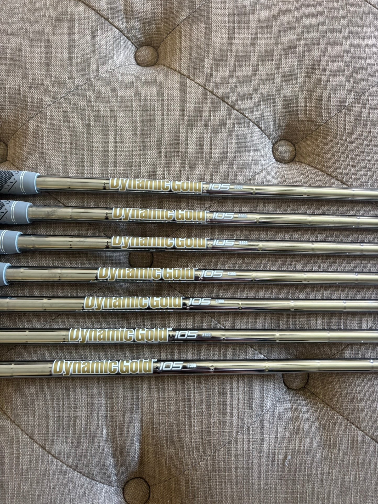 Photo of Taylormade 2023 P790 Iron Set Stiff Flex Dynamic Gold 105 S300