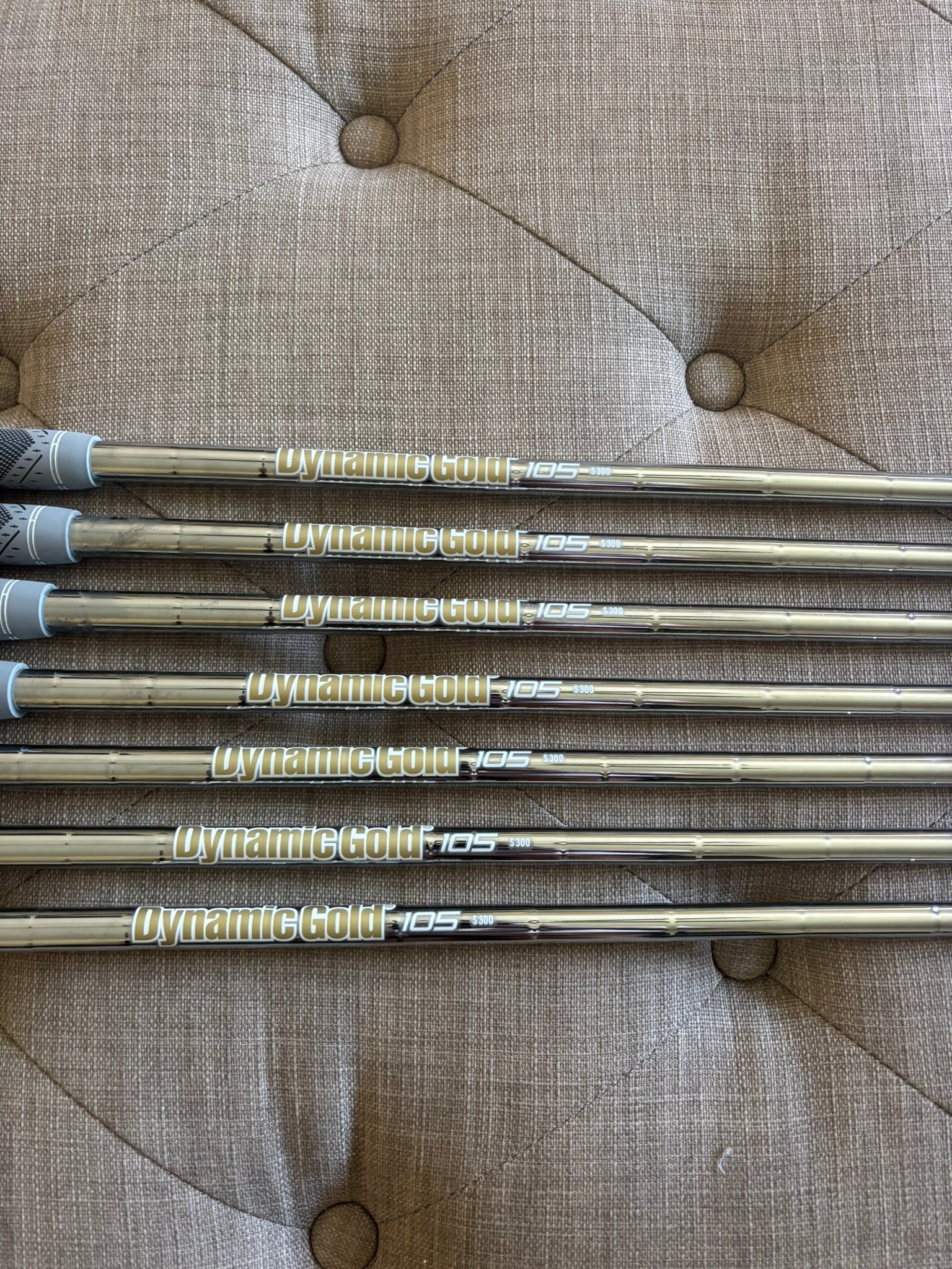 Photo of Taylormade 2023 P790 Iron Set Stiff Flex Dynamic Gold 105 S300