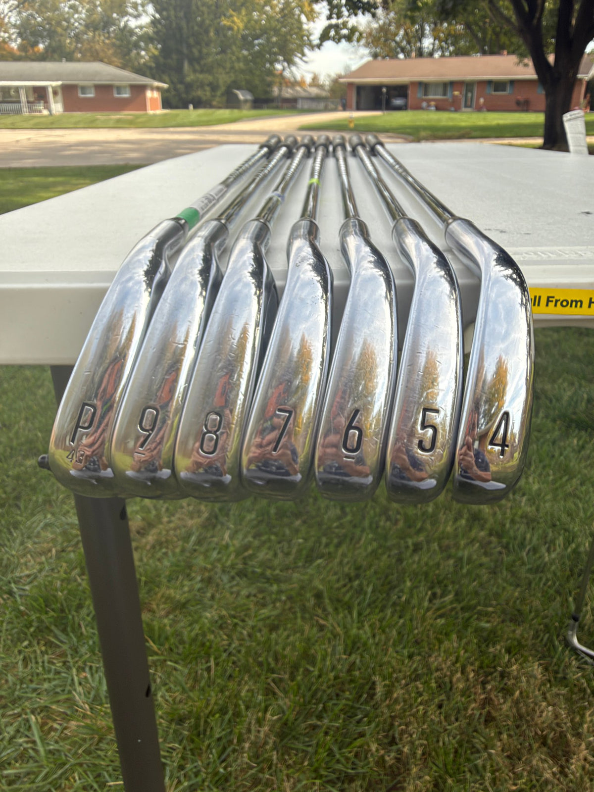 Titleist 2021 T200 Iron Set 4-PW AMT Black S300 Stiff Flex +3/4" NICE — photo 11