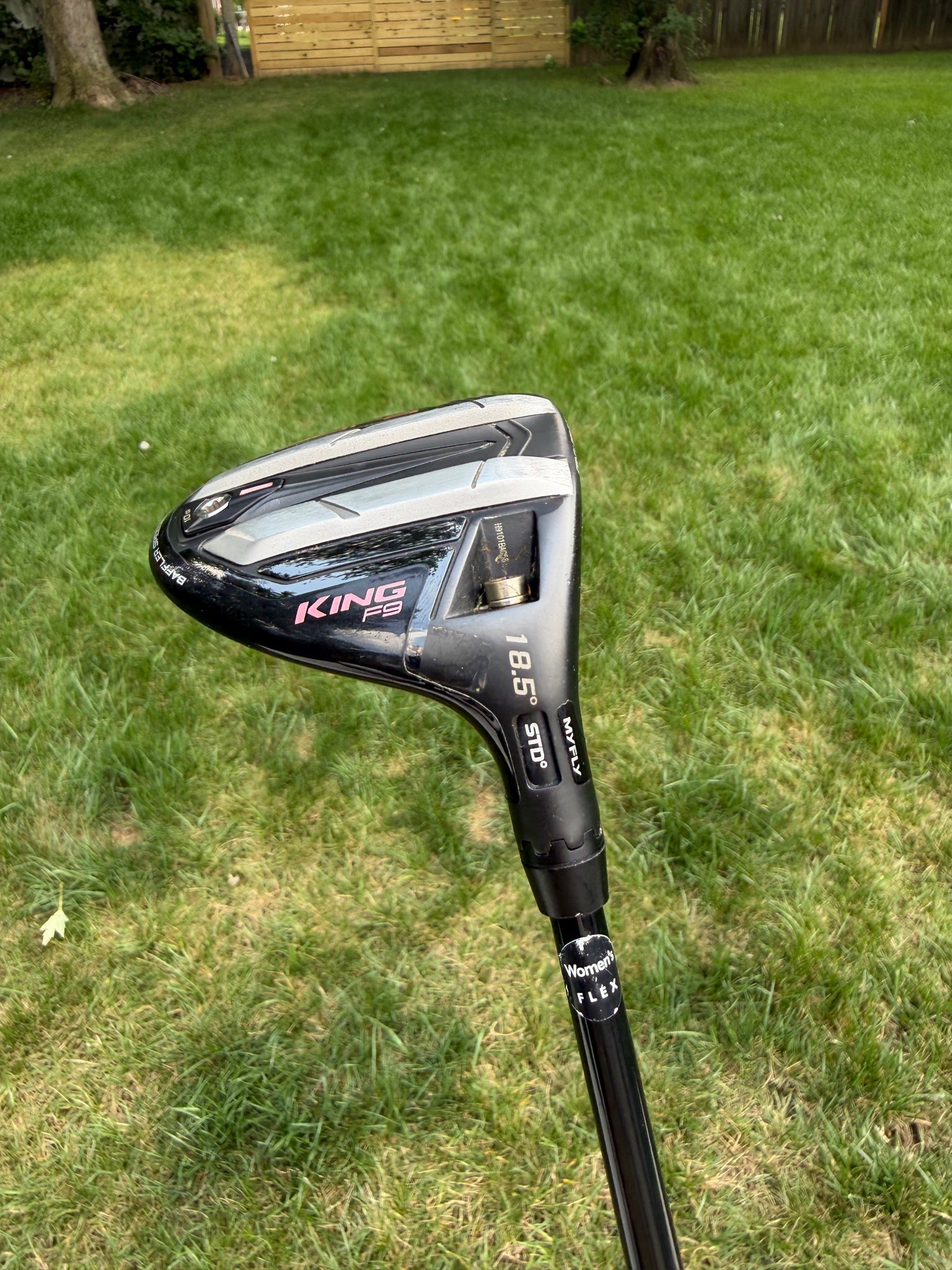 Cobra KING F9 Speedback Womens 4-Wood 18.5° Atmos 55 Ladies Flex 42" NICE — photo 4