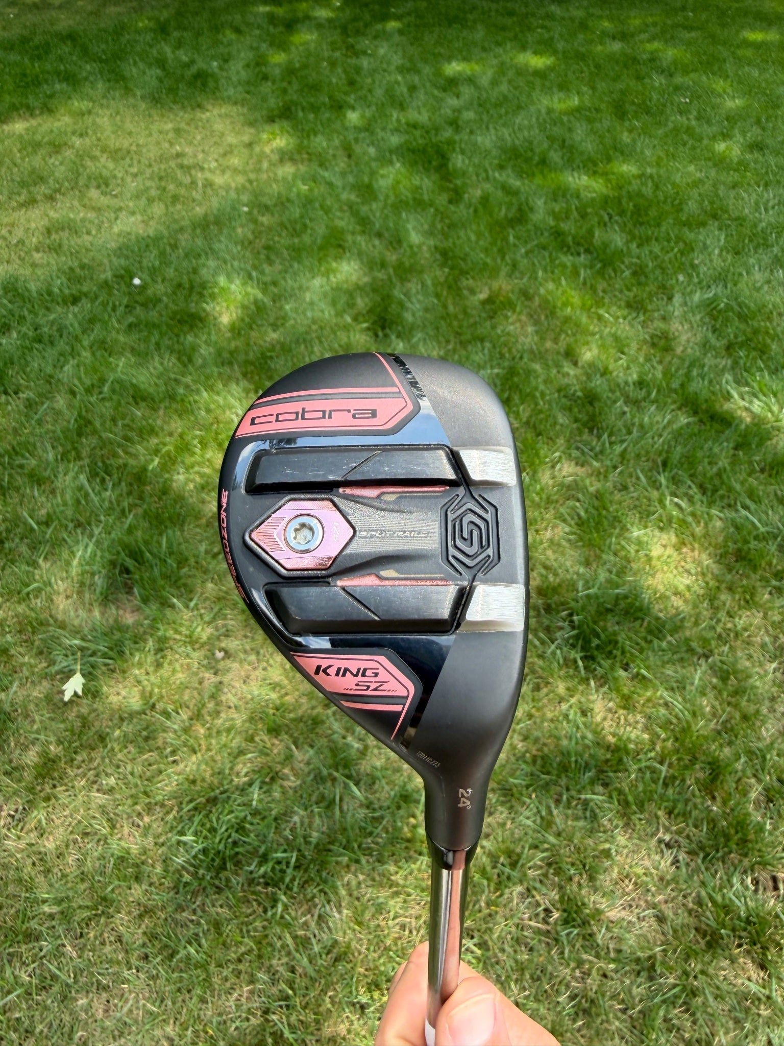 Cobra KING SpeedZone Womens 5 Hybrid 24° Recoil ESX F1 Ladies Flex 38" NICE