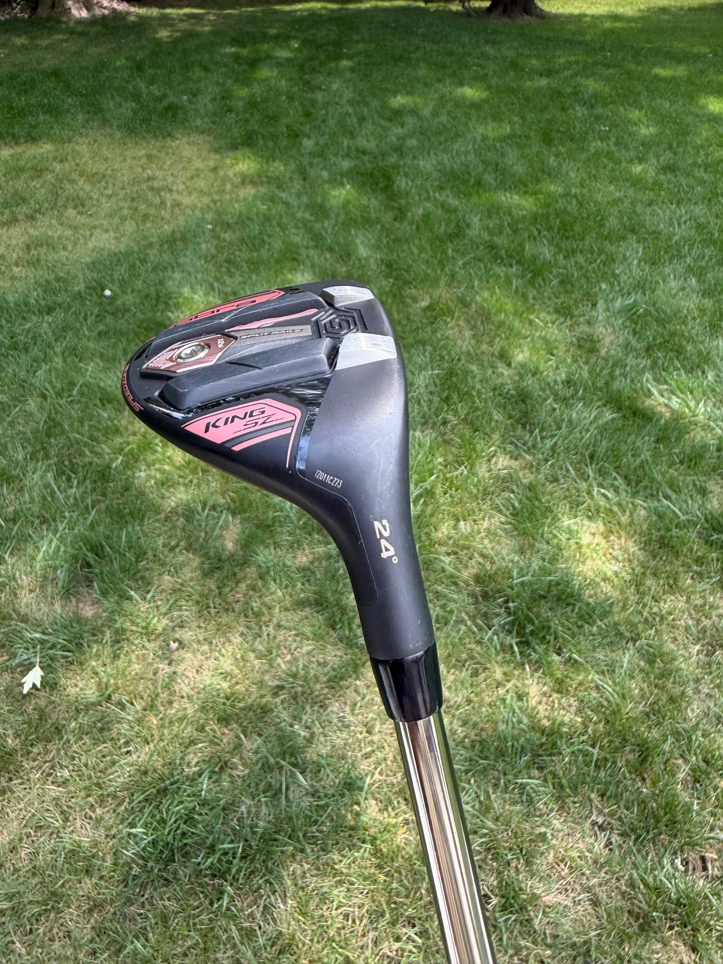 Cobra KING SpeedZone Womens 5 Hybrid 24° Recoil ESX F1 Ladies Flex 38" NICE — photo 4