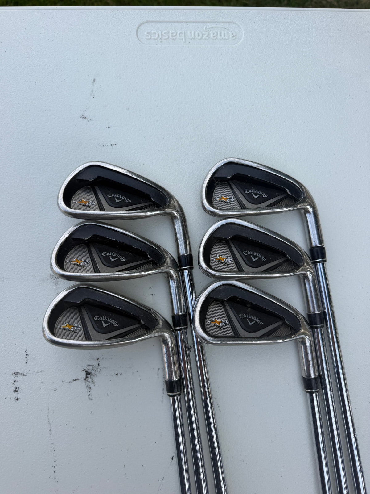 Callaway X2 Hot Iron Set 5-PW Speed Step 85 Stiff Flex NICE
