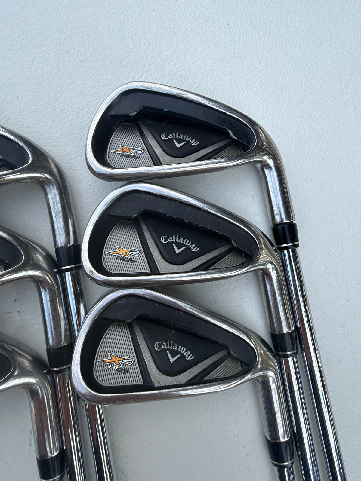 Callaway X2 Hot Iron Set 5-PW Speed Step 85 Stiff Flex NICE — photo 3