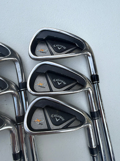 Callaway X2 Hot Iron Set 5-PW Speed Step 85 Stiff Flex NICE — photo 3