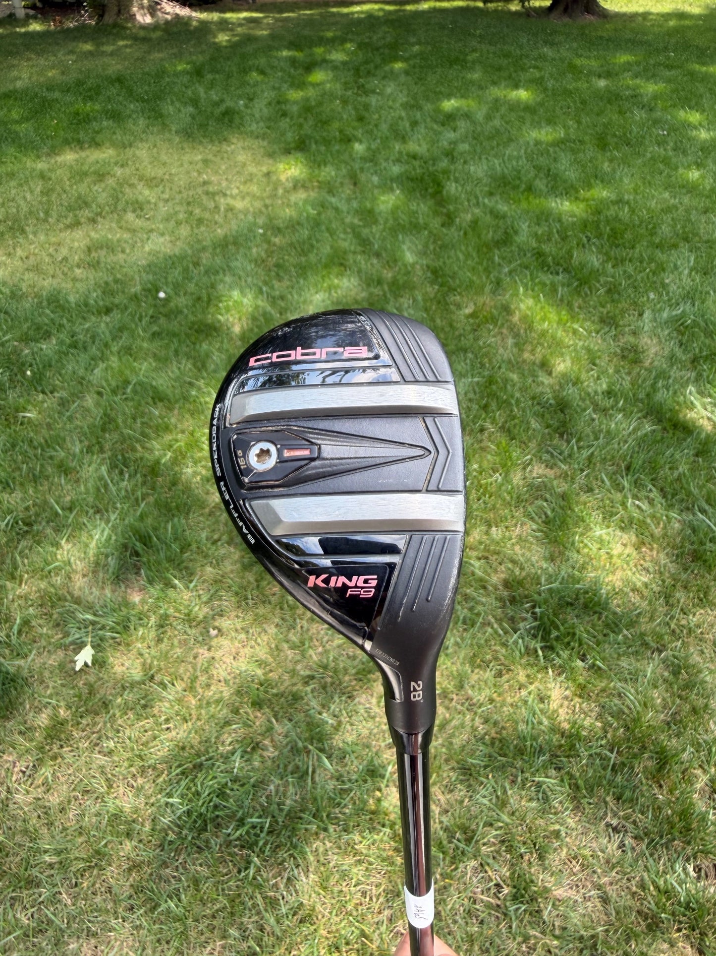 Cobra KING F9 Speedback Womens 6 Hybrid 28° Atmos 60 Ladies Flex 37" +HC NICE