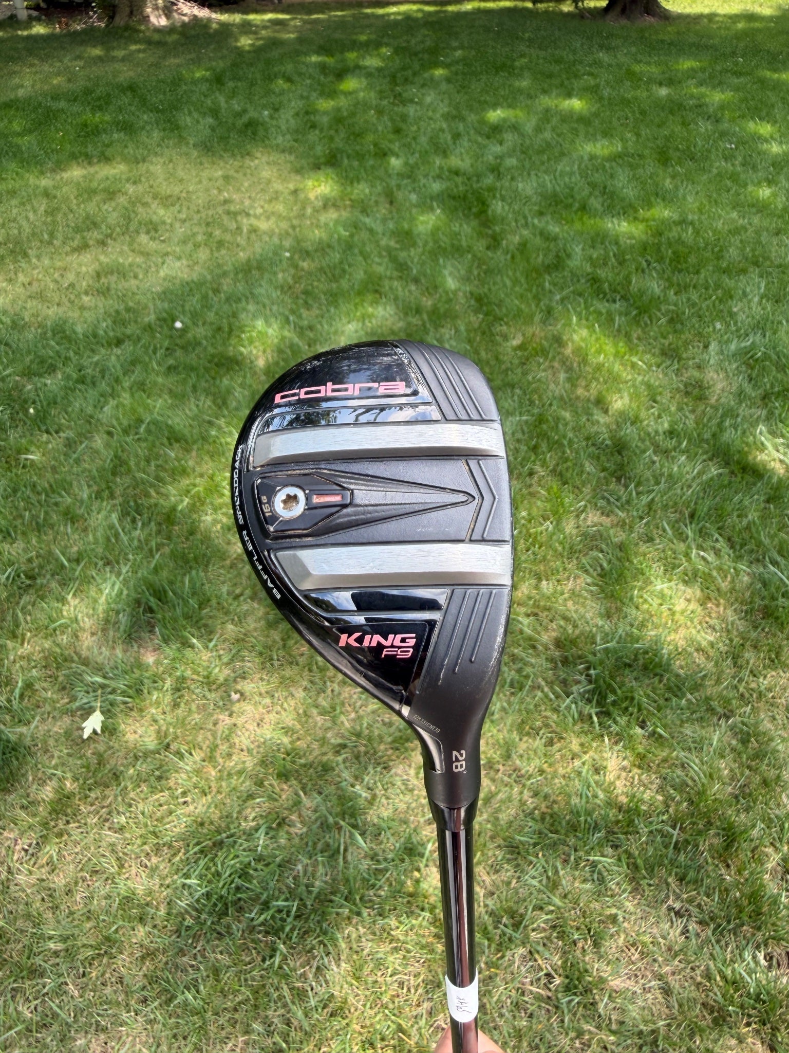 Cobra KING F9 Speedback Womens 6 Hybrid 28° Atmos 60 Ladies Flex 37" +HC NICE
