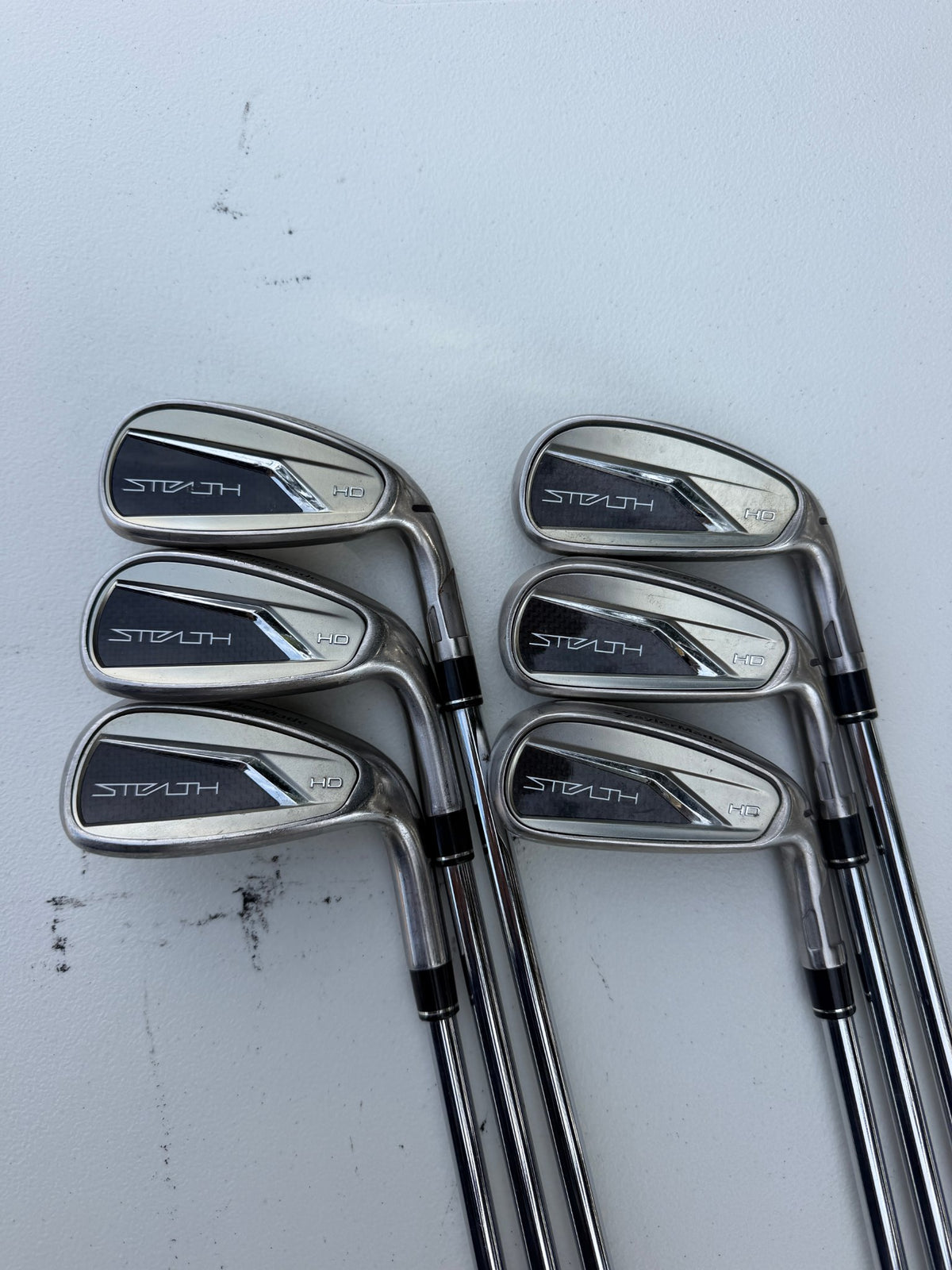 TaylorMade Stealth HD Iron Set 5-PW KBS Max MT 85 Regular Flex NICE