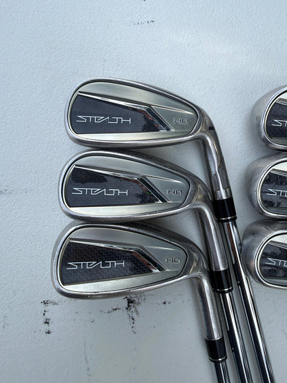 TaylorMade Stealth HD Iron Set 5-PW KBS Max MT 85 Regular Flex NICE — photo 2