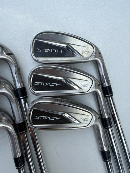 TaylorMade Stealth HD Iron Set 5-PW KBS Max MT 85 Regular Flex NICE — photo 3