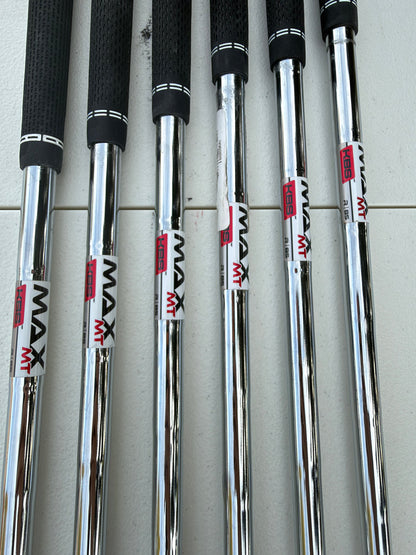 TaylorMade Stealth HD Iron Set 5-PW KBS Max MT 85 Regular Flex NICE — photo 12