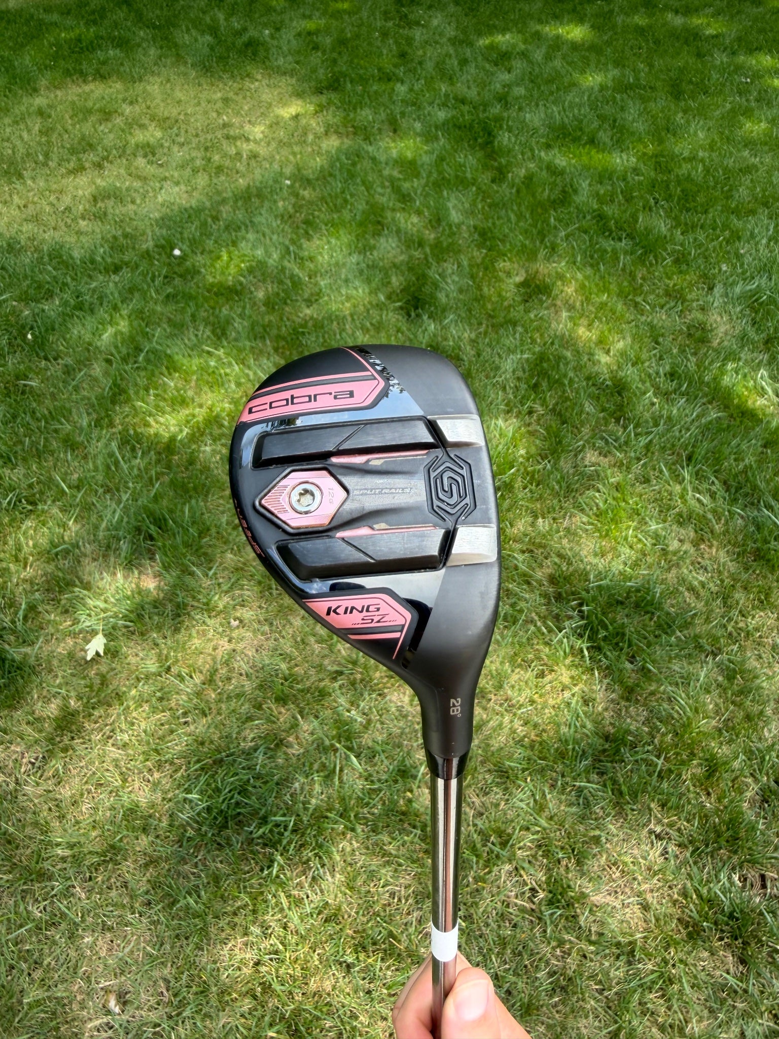 Cobra KING SpeedZone Womens 6 Hybrid 28° Recoil ESX F1 Ladies Flex 37" +HC NICE