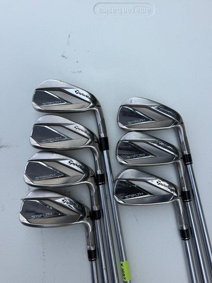 TaylorMade Stealth Iron Set 4-PW Project X LS 120g Stiff Flex NICE
