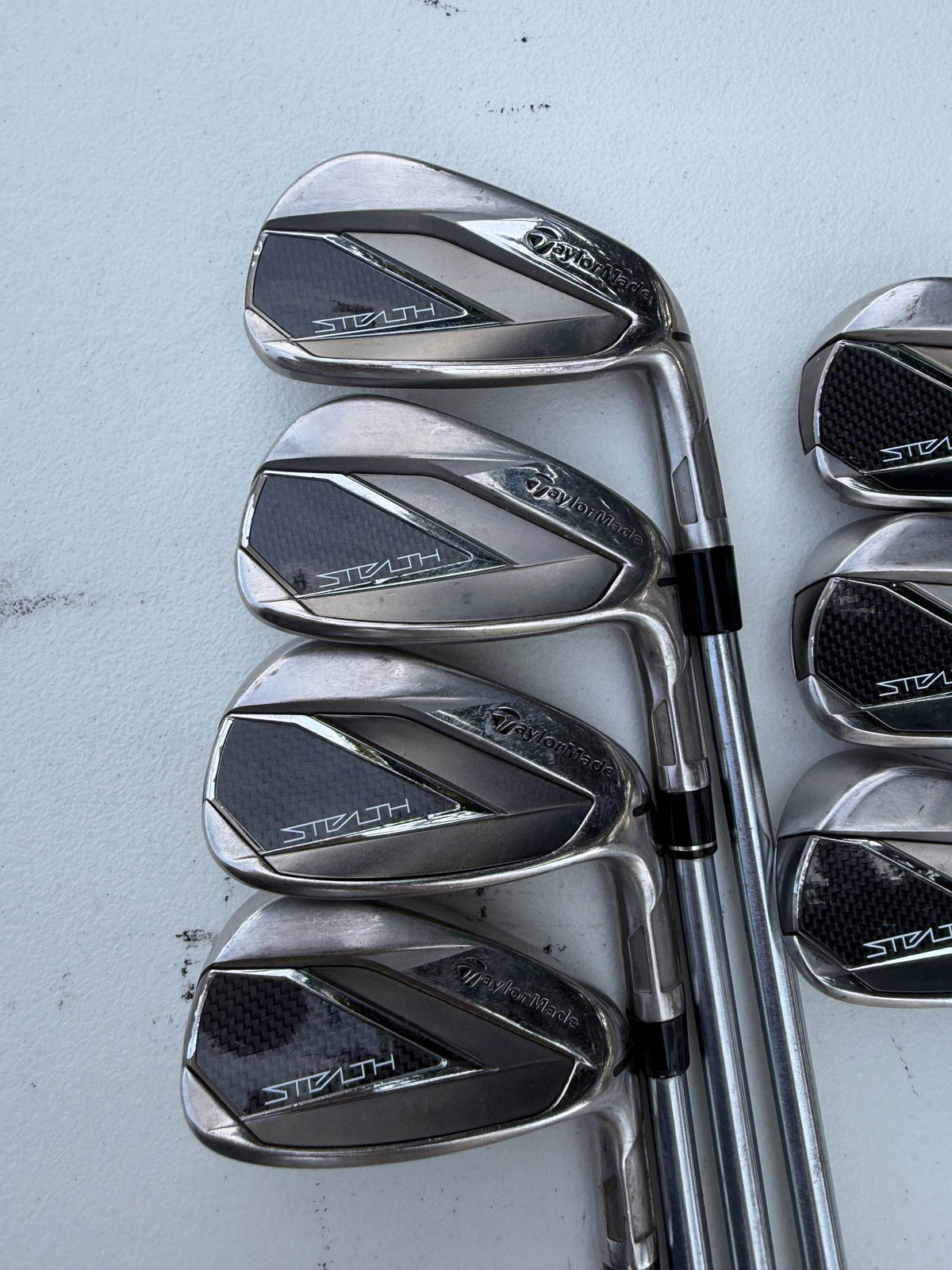 TaylorMade Stealth Iron Set 4-PW Project X LS 120g Stiff Flex NICE — photo 2