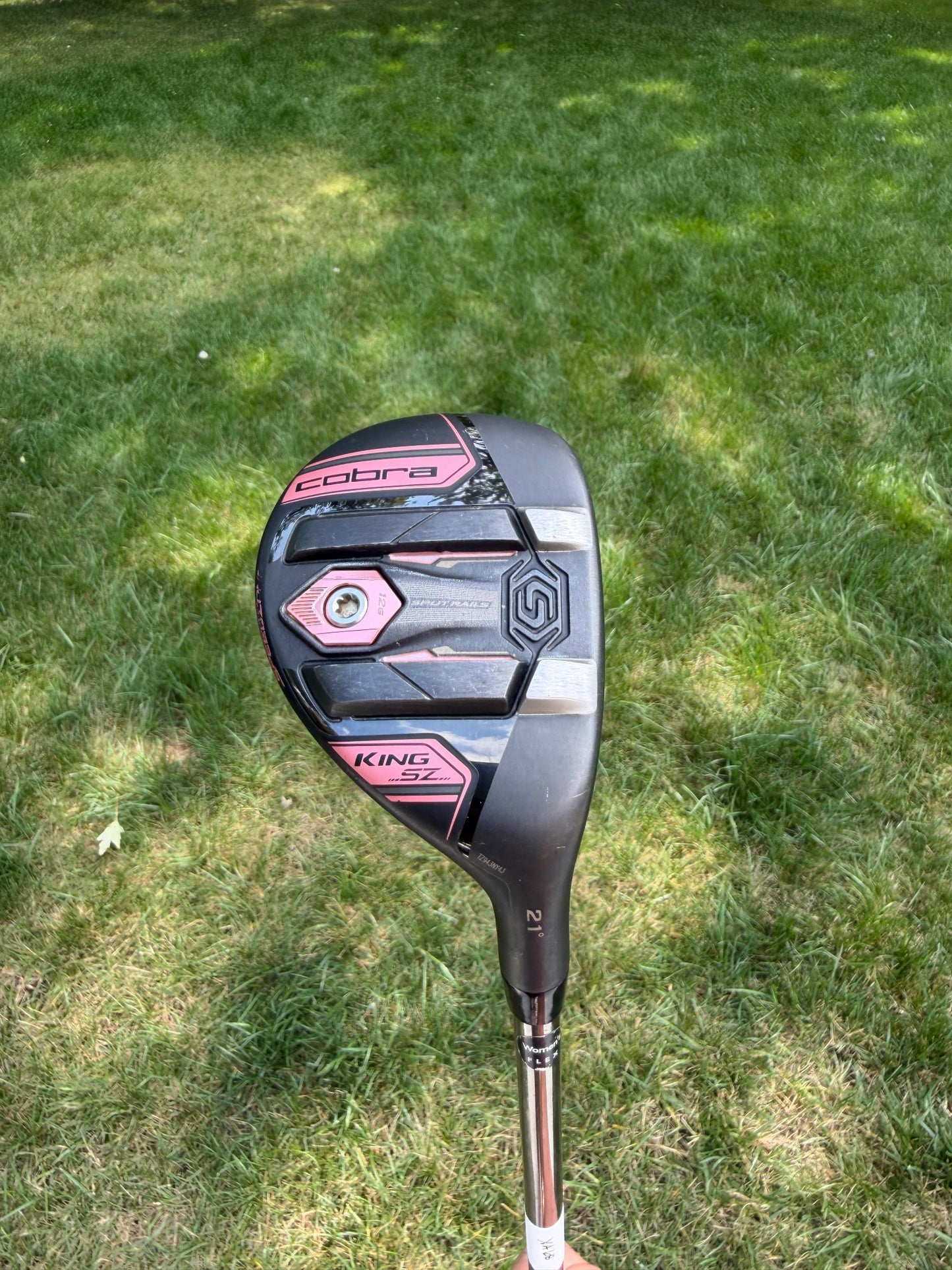 Cobra KING SpeedZone Womens 4 Hybrid 21° Recoil ESX Ladies Flex 38.5" +HC NICE
