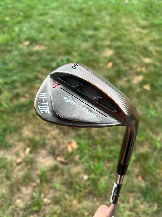 Taylormade Milled Grind Hi-Toe Lob Wedge 60° / 10 KBS Wedge Flex 35″ NICE