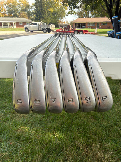 Callaway Paradym Ai Smoke Iron Set 5-PW Elevate MPH 95 Regular Flex Lefty NICE — photo 10
