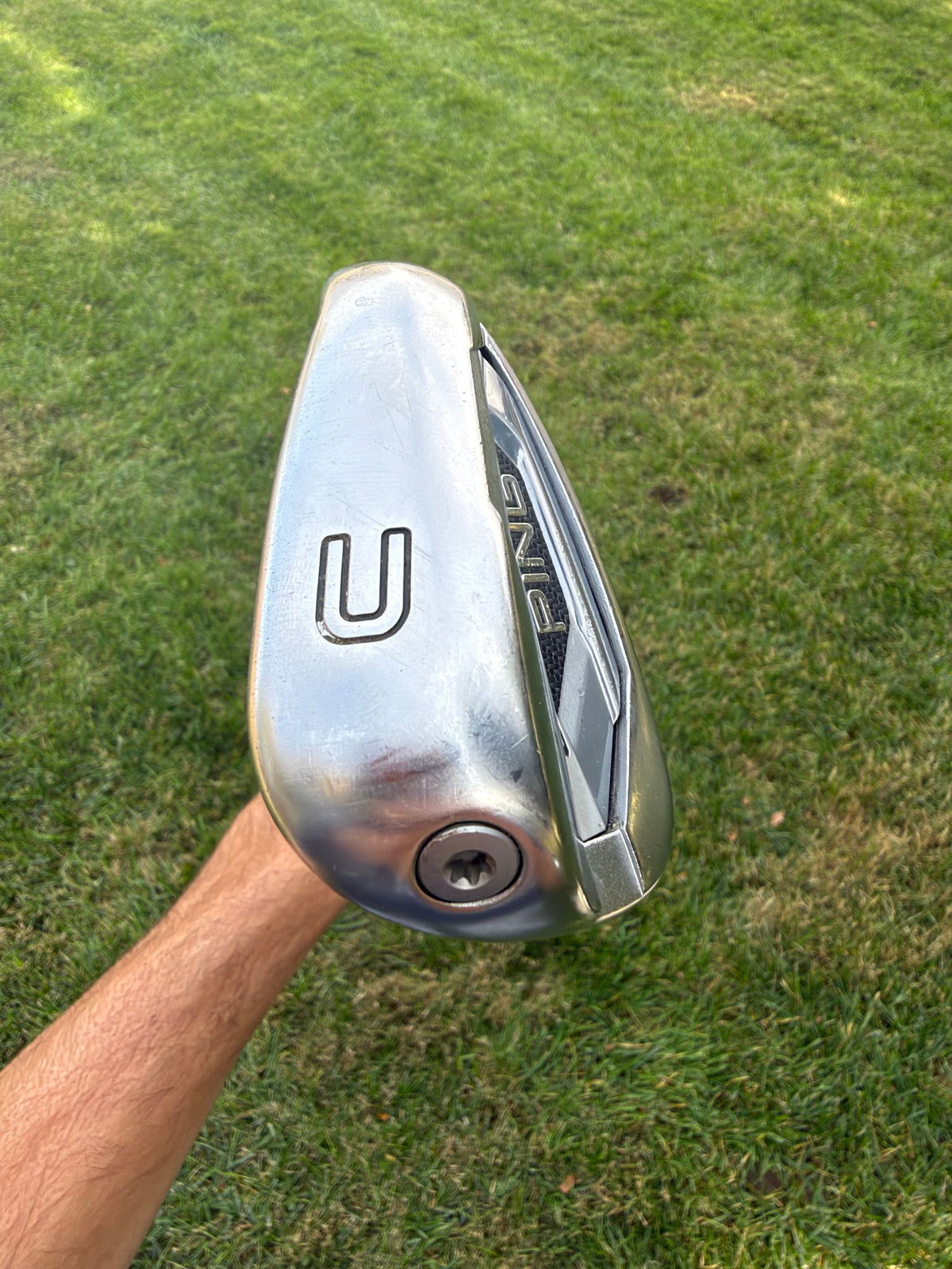 Ping G425 Gap U Wedge Blue Dot Dynamic Gold 120 X100 Extra Stiff Flex 36.75" — photo 4